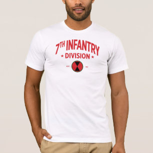 siebte Infanterieabteilung "Hourglass Division" T-Shirt