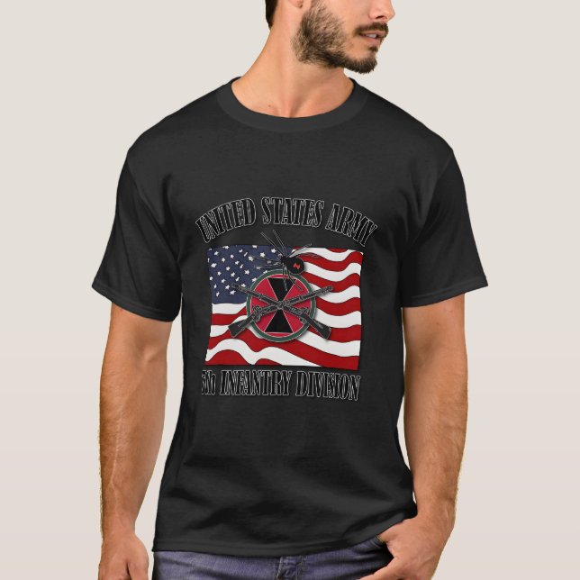 siebte Infanteriedivision Front T-Shirt (Vorderseite)