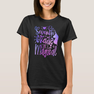 Siebte Klasse ist magisches Einhorn zurück zur Sch T-Shirt