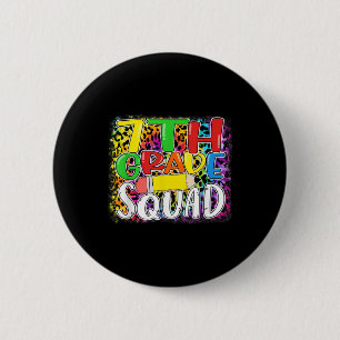 Siebte Klasse Squad Leopard Zurück zur Schule 7. K Button