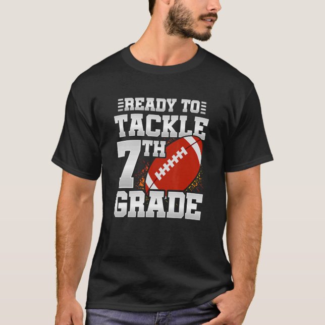Siebte Klasse zurück zum Schullehrer Schüler 7 t T-Shirt (Vorderseite)