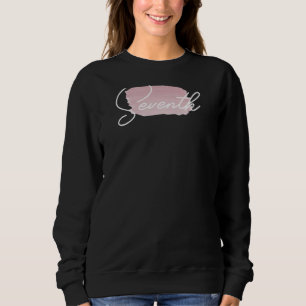 Siebte Niedliche Mittelschule 7. Klasse Sweatshirt