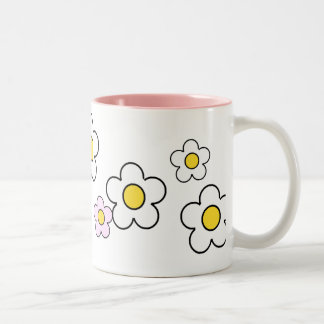 Siebzigerjahre Blumen-einfache Tasse N°2