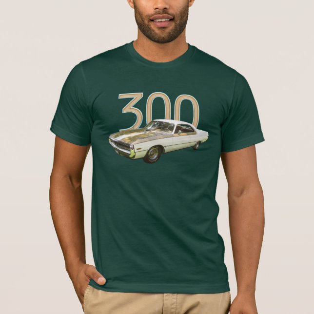 'Siebzigerjahre Chrysler-Coupé T-Shirt (Vorderseite)