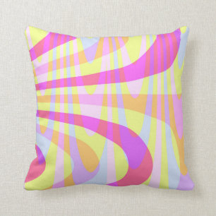 Siebzigerjahre Wirbel Kissen