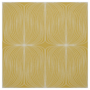 Siebziggelbes Muster Stoff