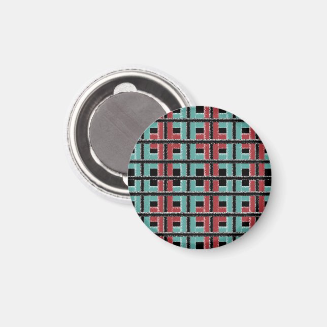 Siedlungsmagnete Magnet (Vorderseite/Rückseite)