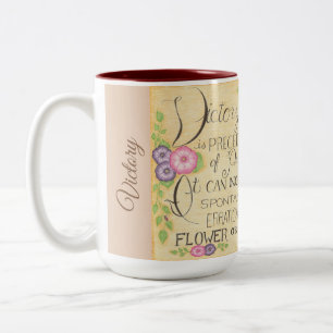 Sieg aller Art - James Allen Zitat Tasse