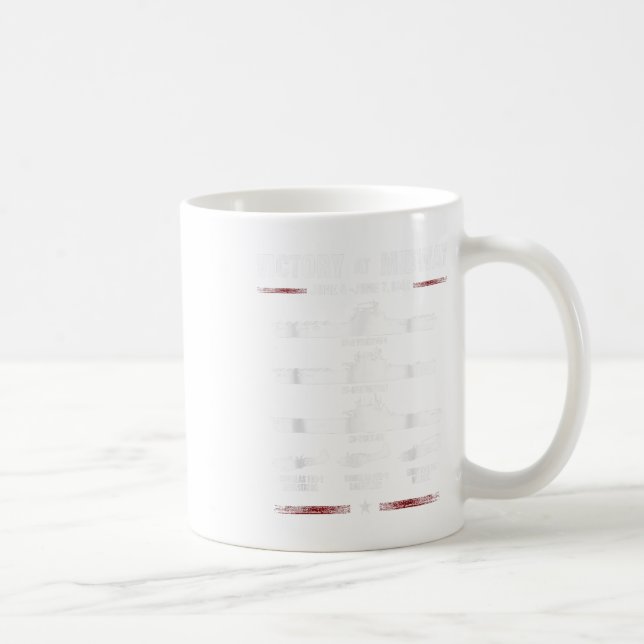 Sieg bei Midway Battel 2. Weltkrieg Kaffeetasse (Rechts)