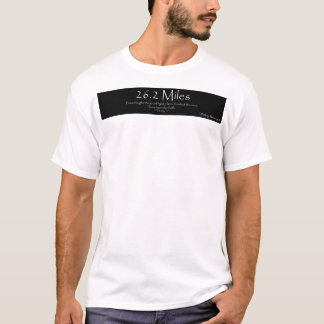 Sieg, der Co. 26,2 Meilen Scripture-Shirt-laufen T-Shirt