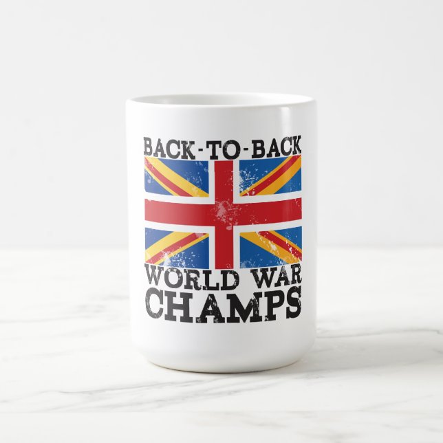 Sieg des britischen Weltkriegs Kaffeetasse (Mittel)