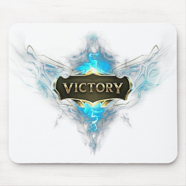 Sieg - Ein Symbol des Triumphs und der Errungensch Mousepad (Vorne)