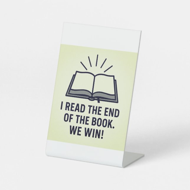 Sieg in Christus Sockelschild (Vorderseite)