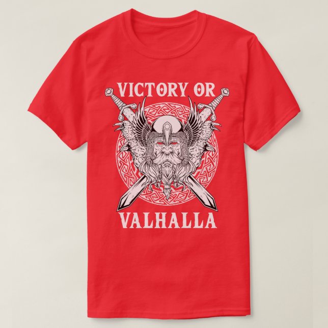 Sieg oder Valhalla Viking 2 T-Shirt (Design vorne)