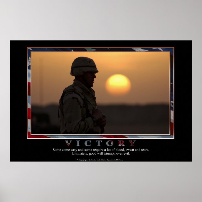Sieg Poster (Vorne)