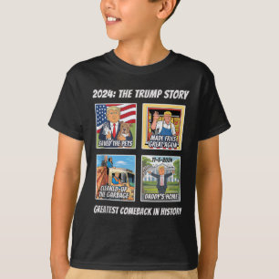Sieg Trump 2025 Größtes Comebyck Andenken Winn T-Shirt
