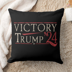 Sieg Trump 24 Republikanischer Präsident 47 USA Kissen