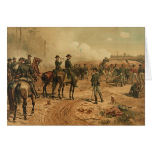Siège de guerre civile d'Atlanta par Thure de