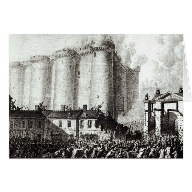 Siège de la bastille, le 14 juillet 1789 (Devant horizontal)