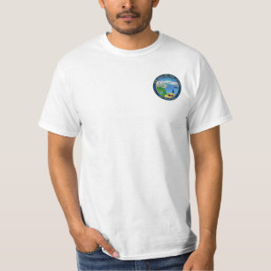 Siegel Alaska Staat USA T - Shirt