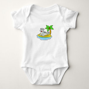 Siegel auf Island Baby Strampler