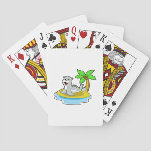 Siegel auf Island Spielkarten