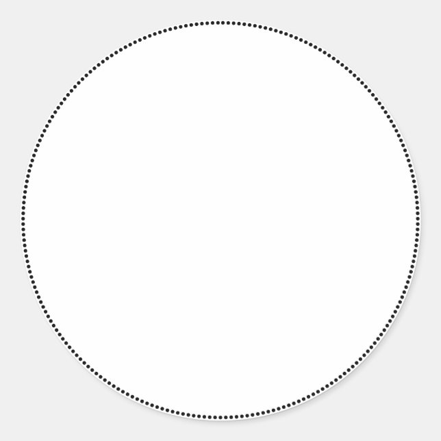 Siegel-Aufkleber für Speckjar-Punkte Runder Aufkleber (Vorderseite)