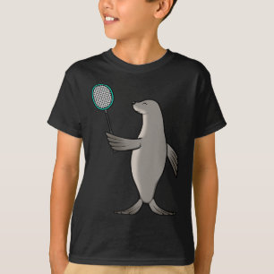 Siegel Badminton Hobby Sports T-Shirt