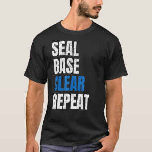 Siegel-Base-Clear-Repeat-Karosserie-Maler Automoti T-Shirt