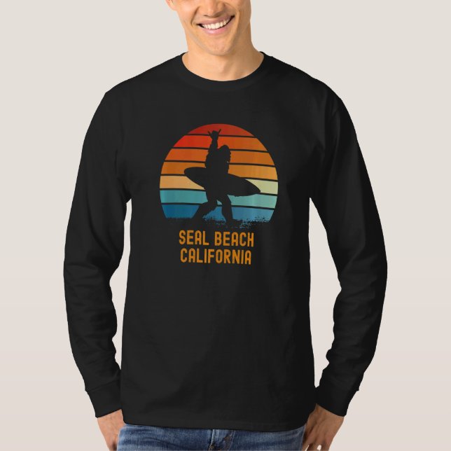Siegel Beach California Sasquatch Souvenir T-Shirt (Vorderseite)