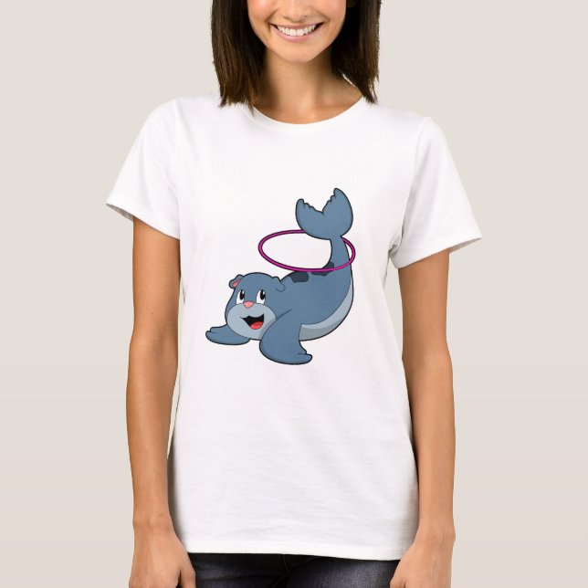 Siegel bei Fitness mit Reifen der Fitness.PNG T-Shirt (Vorderseite)