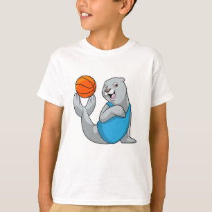 Siegel beim Basketball Sports T-Shirt