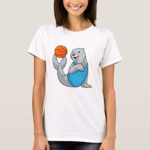 Siegel beim Basketball Sports T-Shirt