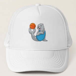Siegel beim Basketball Sports Truckerkappe