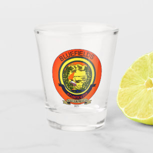 Siegel Bluefields, Nicaragua Schnapsglas