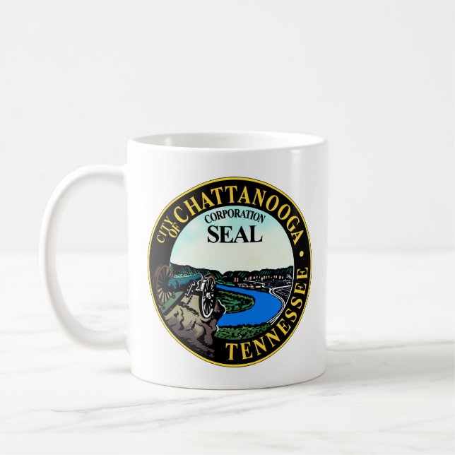 Siegel Chattanooga, Tennessee Kaffeetasse (Links)