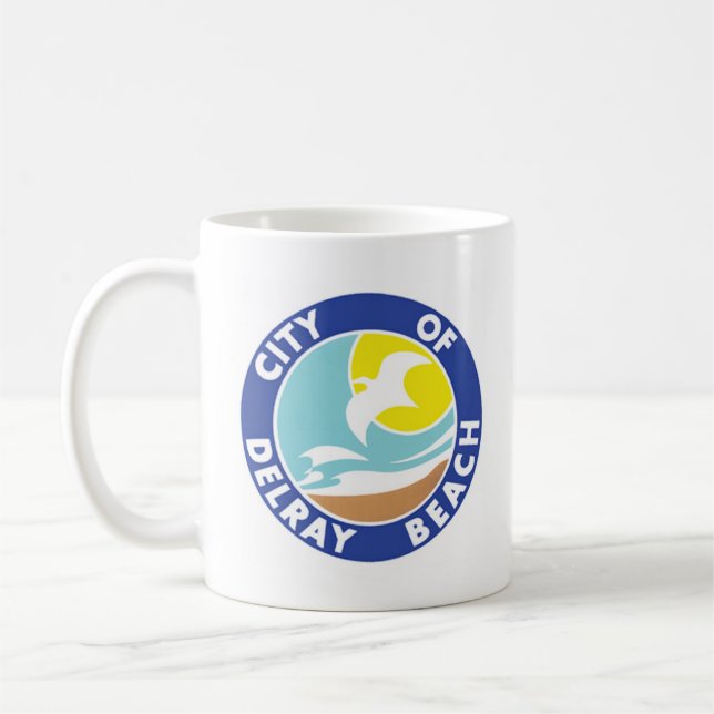 Siegel Delray Beach, Florida Coffee Tasse (Links)