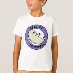Siegel der Genehmigung Funny Siegel Pun T-Shirt