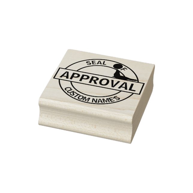 Siegel der Genehmigung Gummistempel (Stempel)