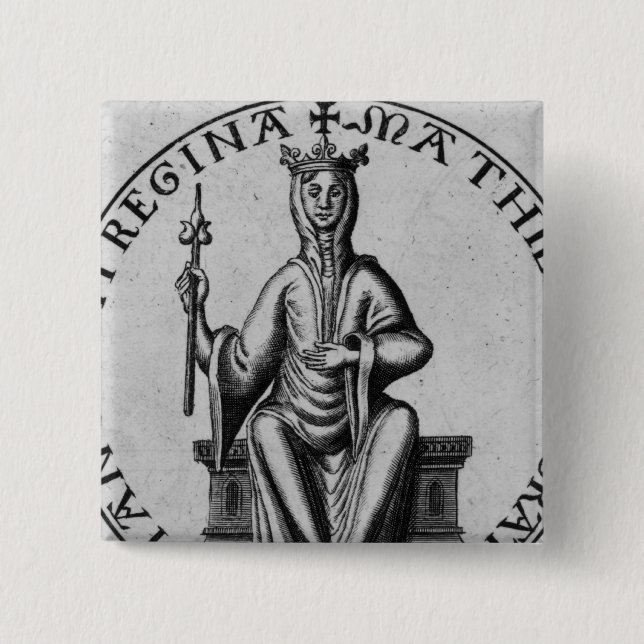 Siegel der Kaiserin Matilda Button (Vorderseite)