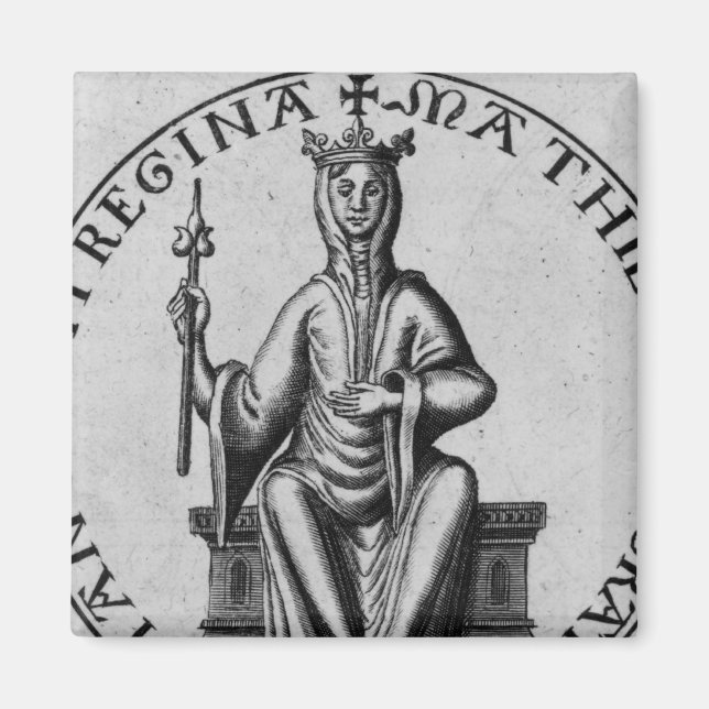 Siegel der Kaiserin Matilda Magnet (Vorne)