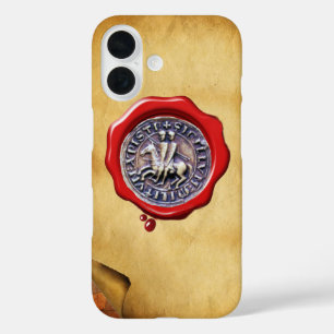 SIEGEL DER KNIGHTS TEMPARwachs Pergament iPhone 16 Hülle