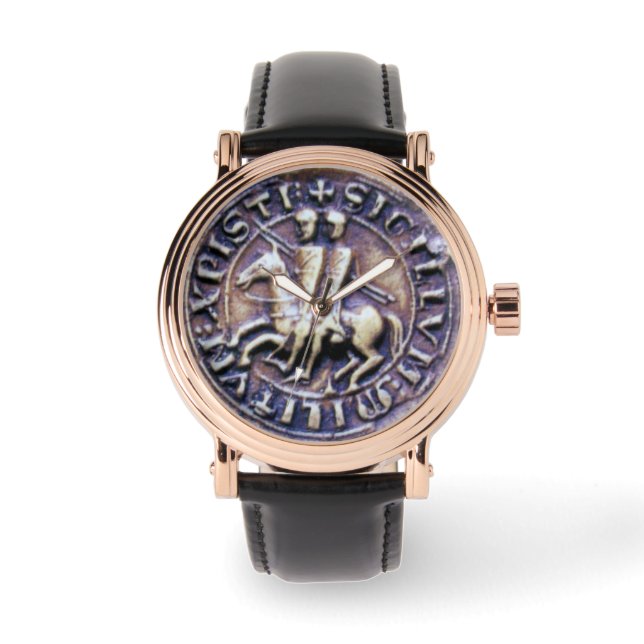 SIEGEL DER KNIGHTS TEMPLAR ARMBANDUHR (Vorderseite)