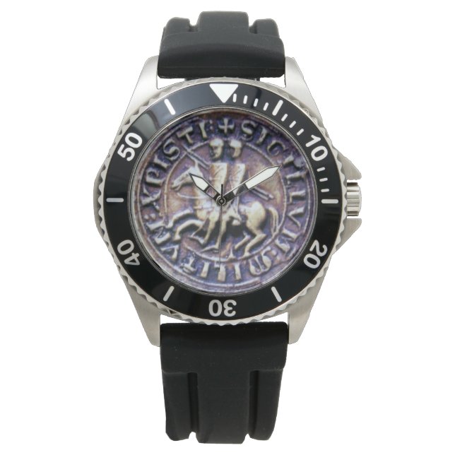 SIEGEL DER KNIGHTS TEMPLAR ARMBANDUHR (Vorderseite)