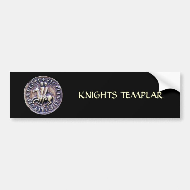 SIEGEL DER KNIGHTS TEMPLAR AUTOAUFKLEBER (Vorne)