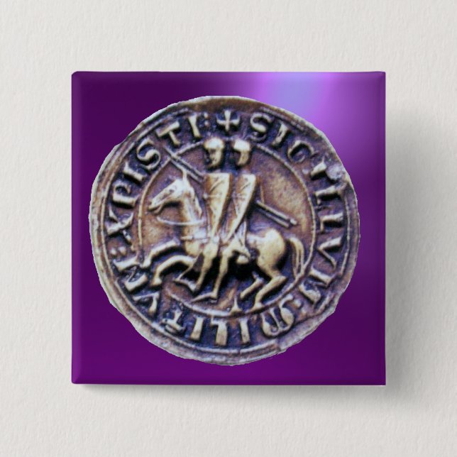 SIEGEL DER KNIGHTS TEMPLAR BUTTON (Vorderseite)