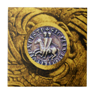 SIEGEL DER KNIGHTS TEMPLAR FLIESE
