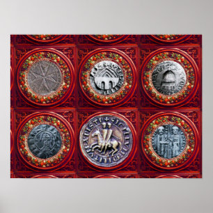 SIEGEL DER KNIGHTS TEMPLAR POSTER