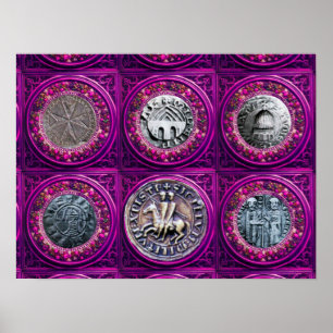 SIEGEL DER KNIGHTS TEMPLAR POSTER