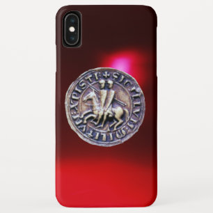 SIEGEL DER KNIGHTS TEMPLAR rote Bordeaux Case-Mate iPhone Hülle